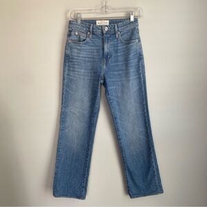 SLVRLAKE Tyler Crop In Lucky Town Light-Medium Wash Denim Jeans 25